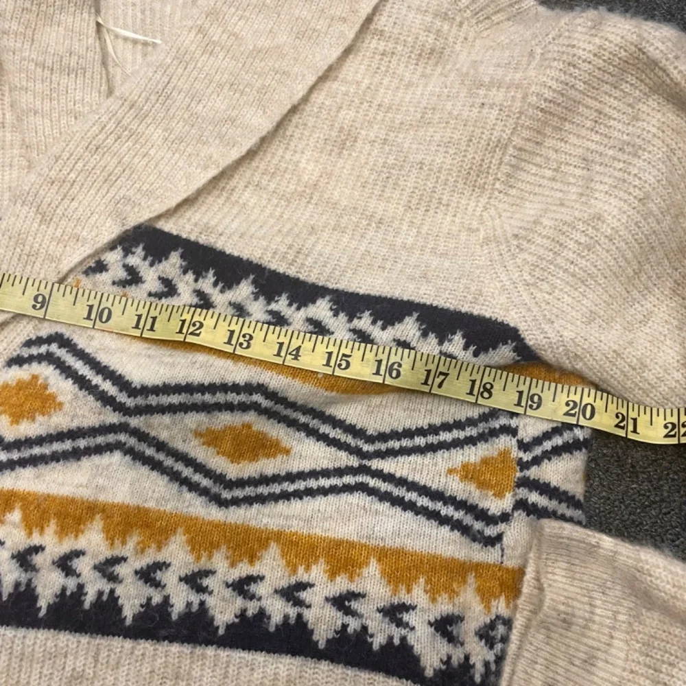 $119 Lucky Brand Wool Shawl Collar Open Front Cardigan Women’ Size M - Picture 10 of 16